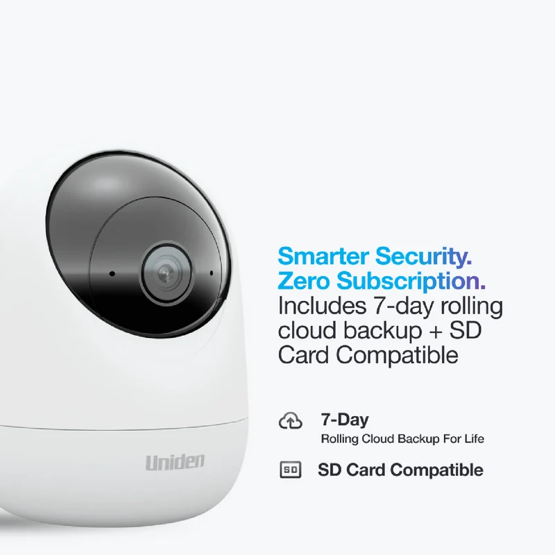 Uniden Solo X 2k 3-in-1 Home Security Bundle