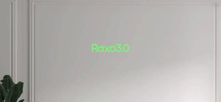 Custom text: Raxo3.0