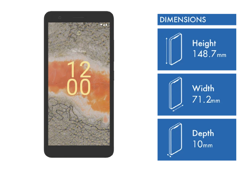 Nokia C02 2/32GB Charcoal