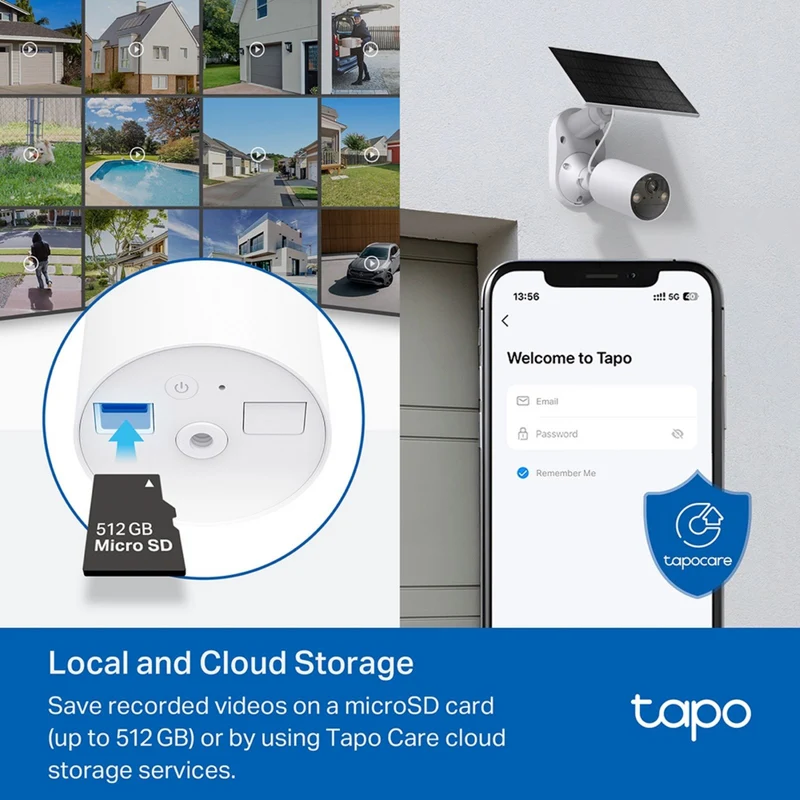 TP-LINK 2K 3MP Solar-Powered Security Camera (2 Pack)