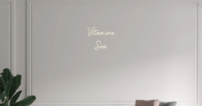 Custom text: Vitamine Sea