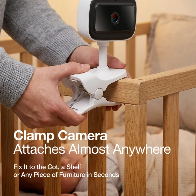 Uniden 4.3 Full HD Colour Baby Monitor with Clamp Camera