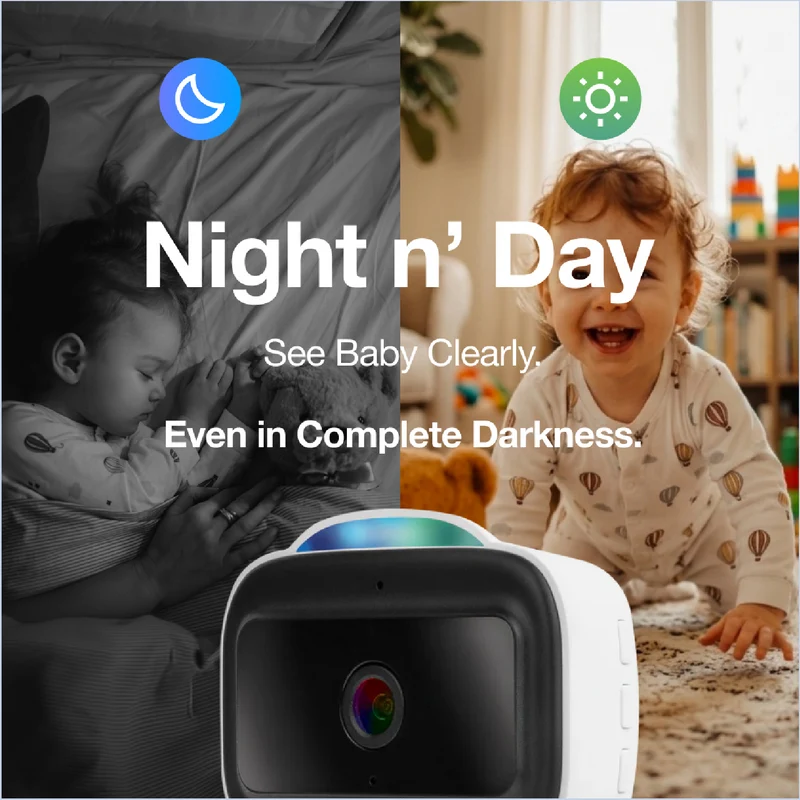 Uniden 4.3 Full HD Colour Baby Monitor with Clamp Camera