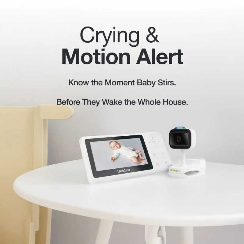 Uniden 2.8" Colour Display Baby Monitor