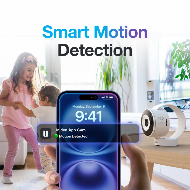 Uniden 2K Indoor Camera (White)