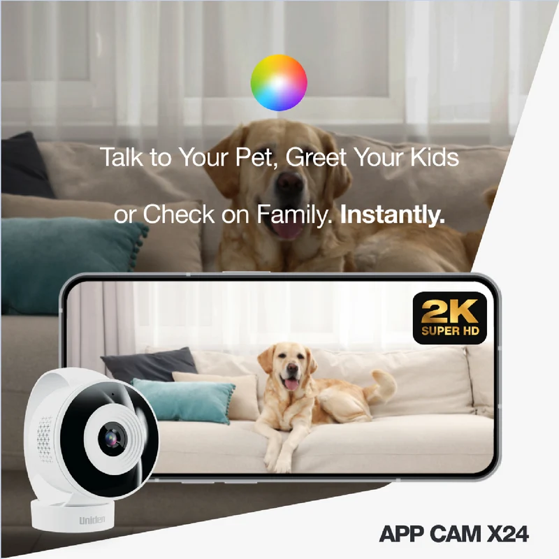 Uniden 2K Indoor Camera (White)
