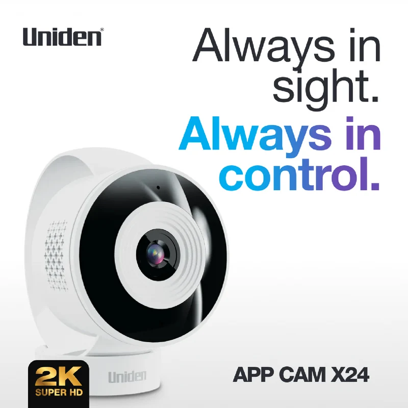 Uniden 2K Indoor Camera (White)