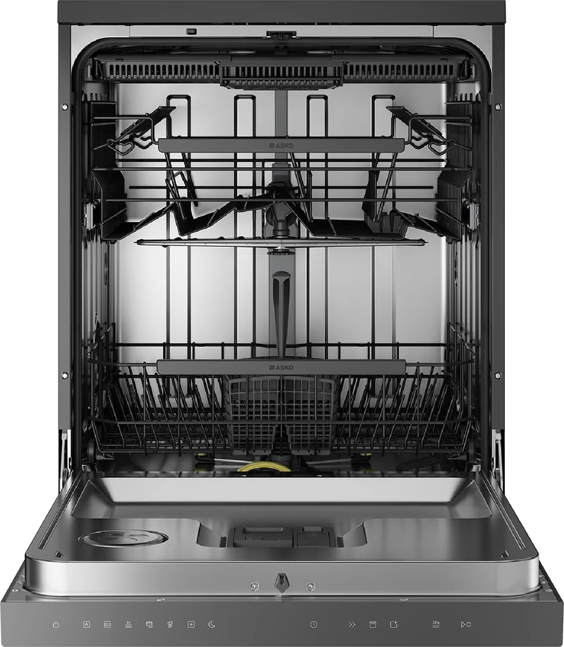ASKO Freestanding Dishwasher, Black Steel