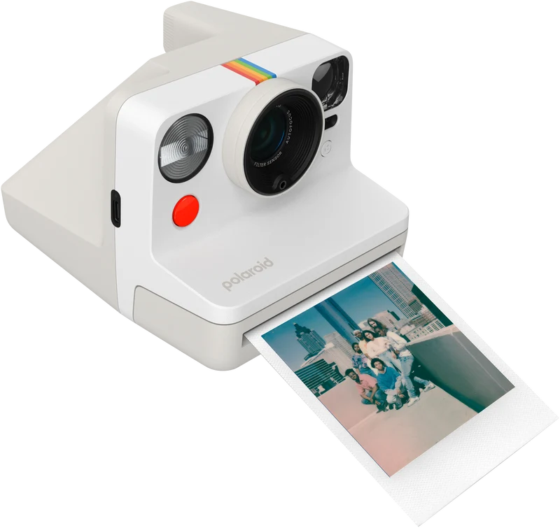 Polaroid Now Generation 3 Camera - Pebble White