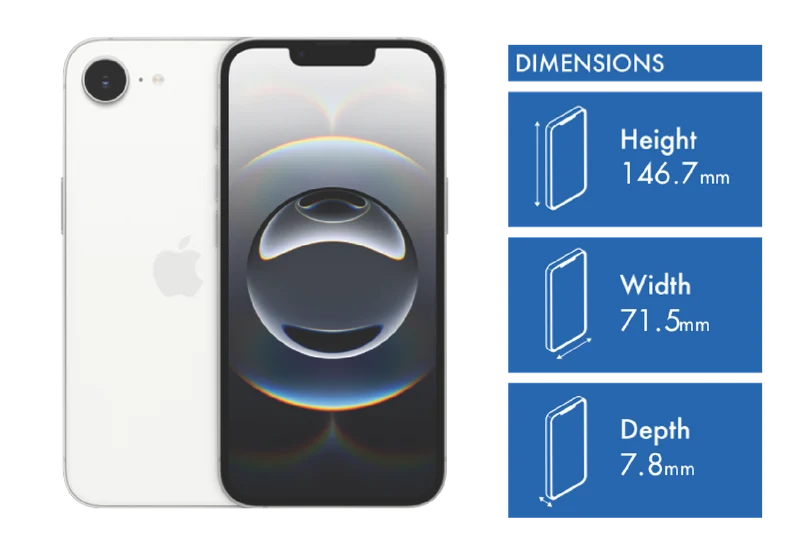 Apple iPhone 16e 256GB White