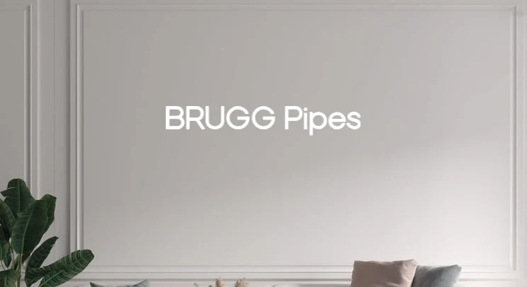 Custom text: BRUGG Pipes