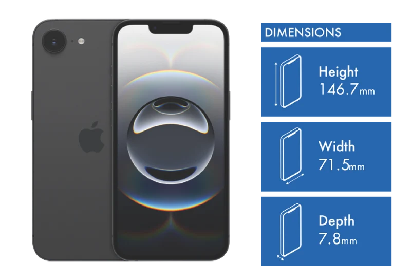 Apple iPhone 16e 128GB Black