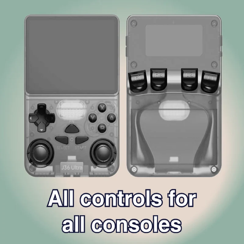 Laser 3.5" Handheld Retro Gaming Console