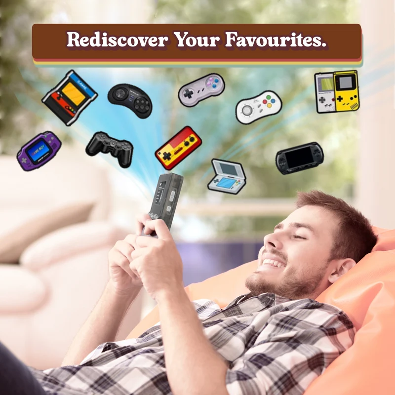 Laser 3.5" Handheld Retro Gaming Console