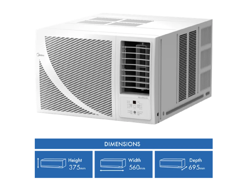 Midea 2.2KW Reverse Cycle Box Air Conditioner