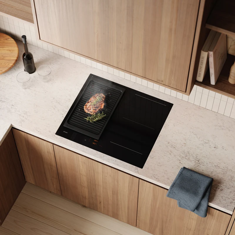 ASKO Series 5, 60cm 4 Zone Induction Cooktop, Black