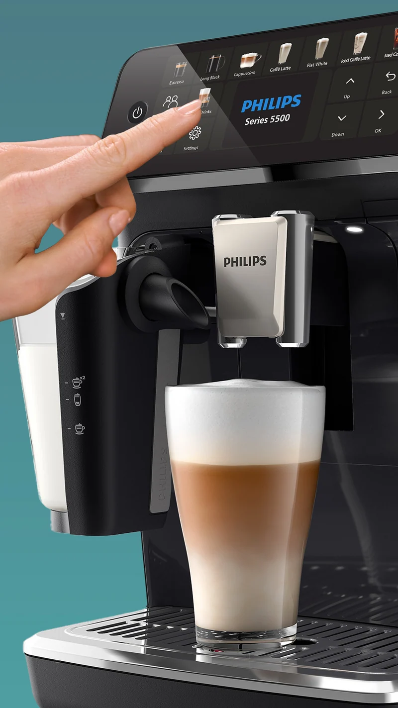 Philips 5500 Series LatteGo Fully Automatic Espresso Machine
