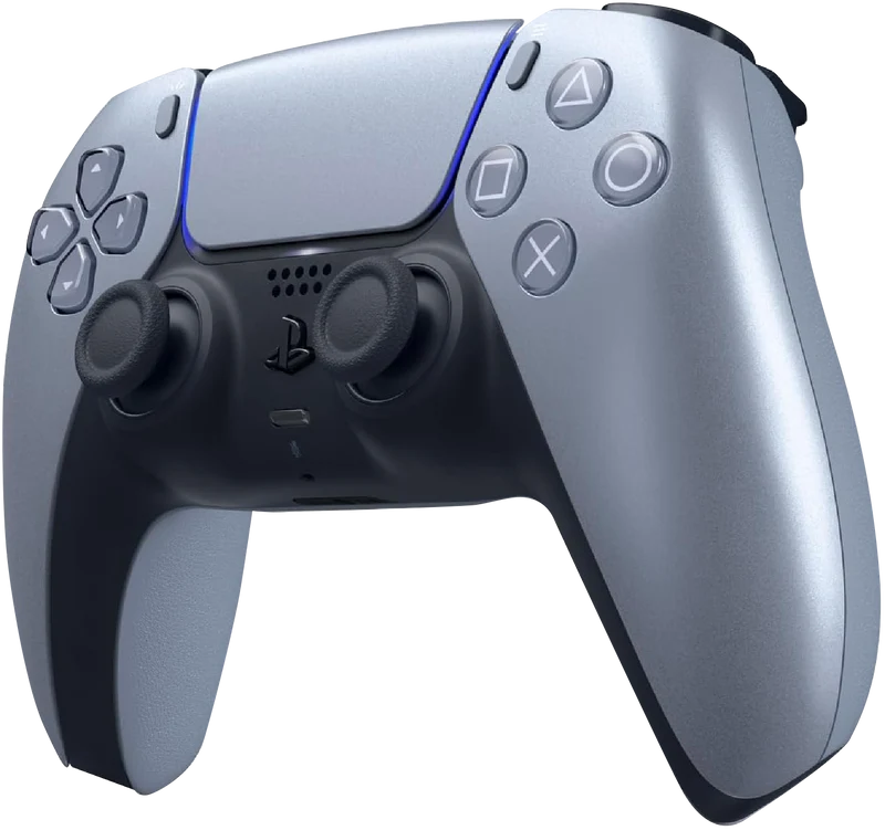 PlayStation 5 DualSense Controller (Sterling Silver)