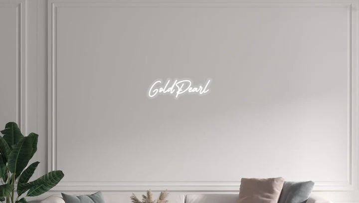 Custom text: GoldPearl