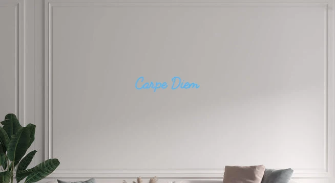 Custom text: Carpe Diem