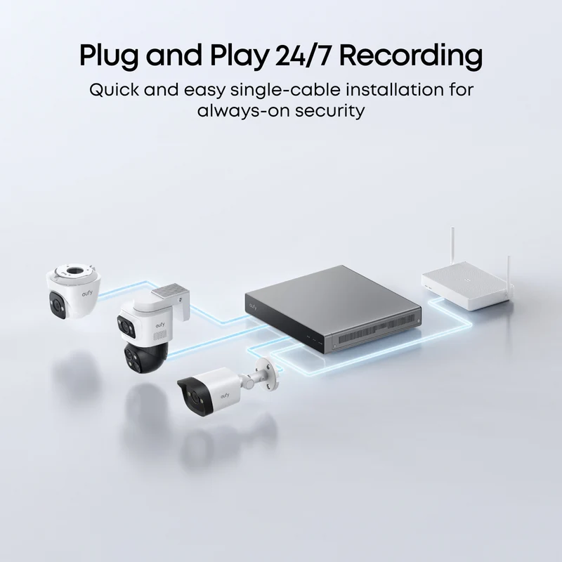 eufy E40 NVR POE Bullet Add-on Camera
