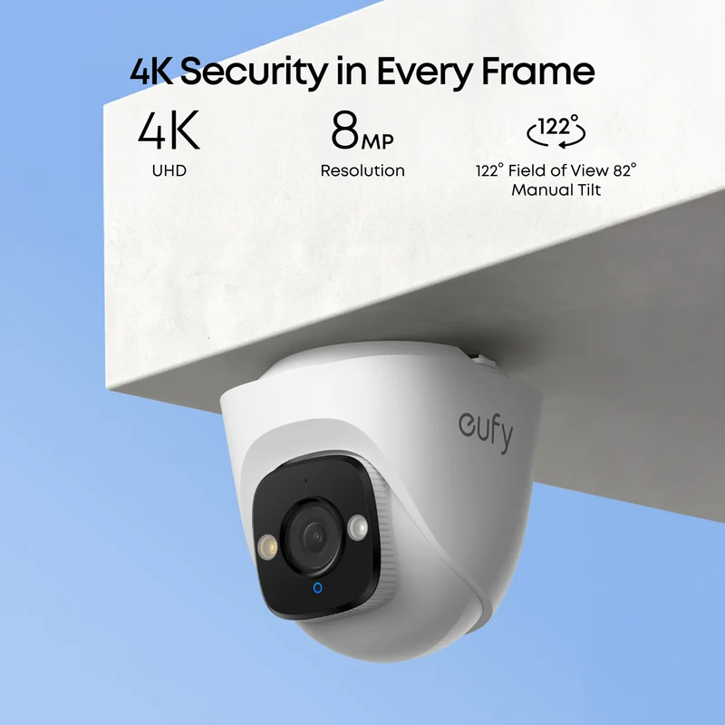 eufy E41 NVR POE Turret Add-on Camera