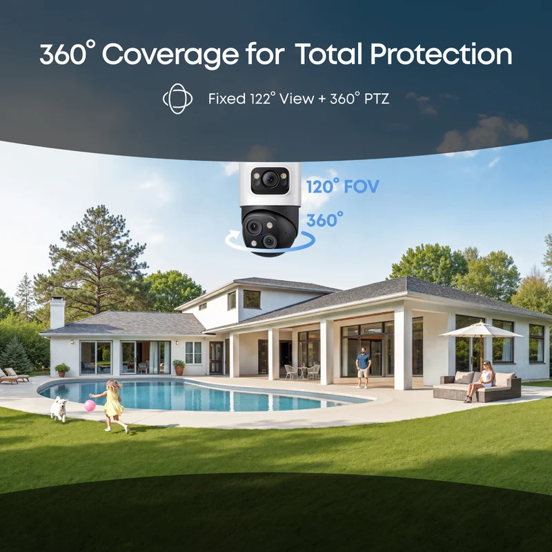 eufy S4 NVR POE PTZ Add-on Camera