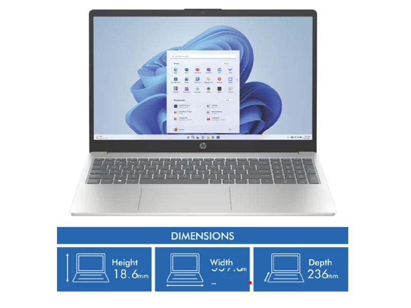HP 15.6" i5 8GB 256GB Laptop