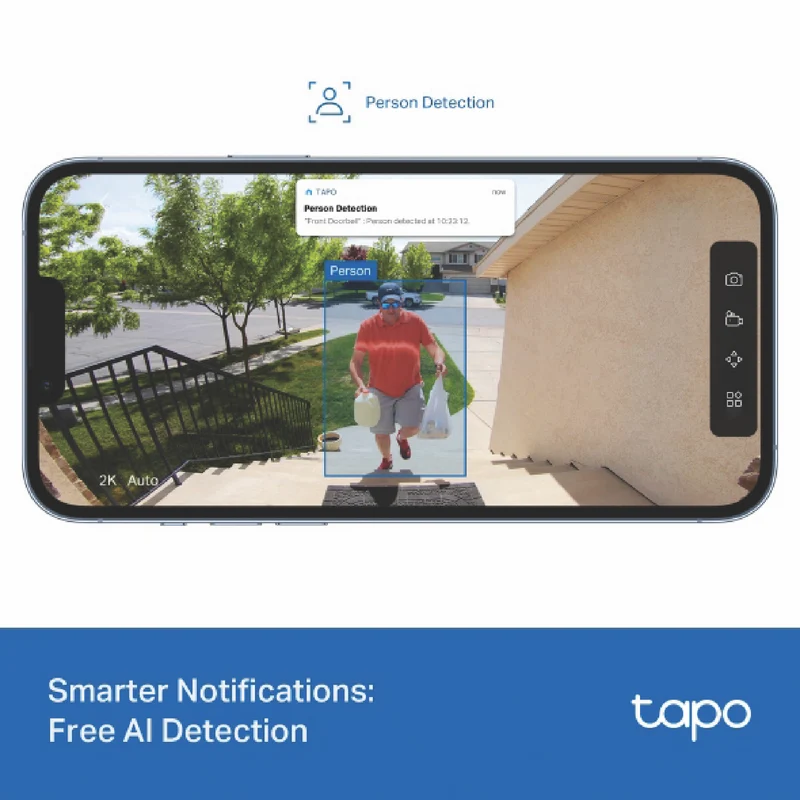 TP-LINK Smart 2K Video Doorbell Mini