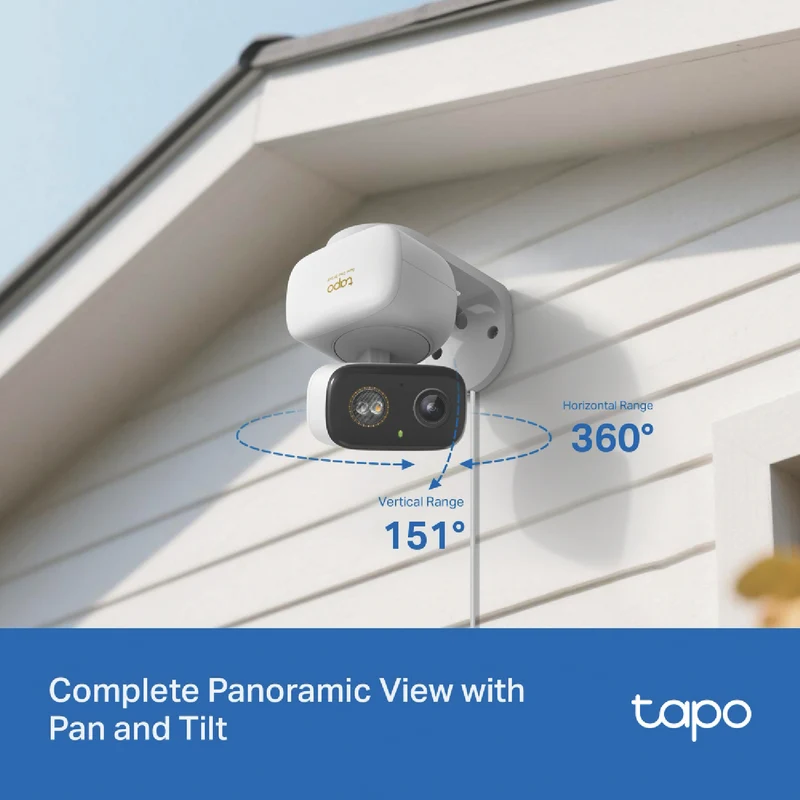 TP-LINK 3K Indoor/Outdoor Pan & Tilt Home Security Camera