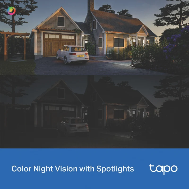 TP-LINK 3K Indoor/Outdoor Pan & Tilt Home Security Camera
