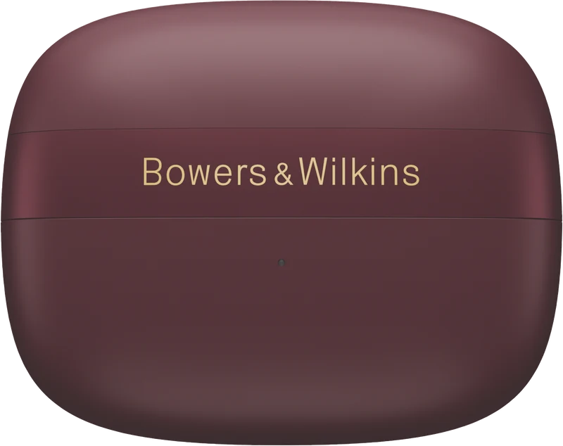 Bowers and Wilkins PI8 Noise Cancelling Earbuds Burgundy