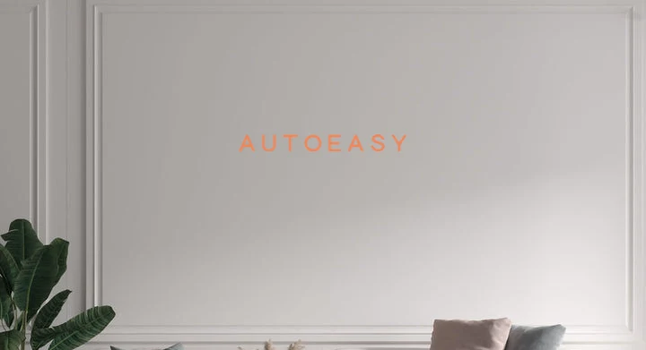 Custom text: A U T O E A S Y