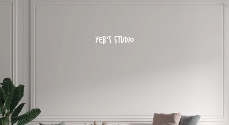 Custom text: Yeb's Studio