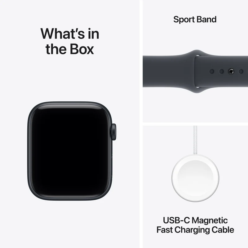 Apple Watch SE 3GPS44mmMidnight Aluminium Case - Midnight Sport Band M/L