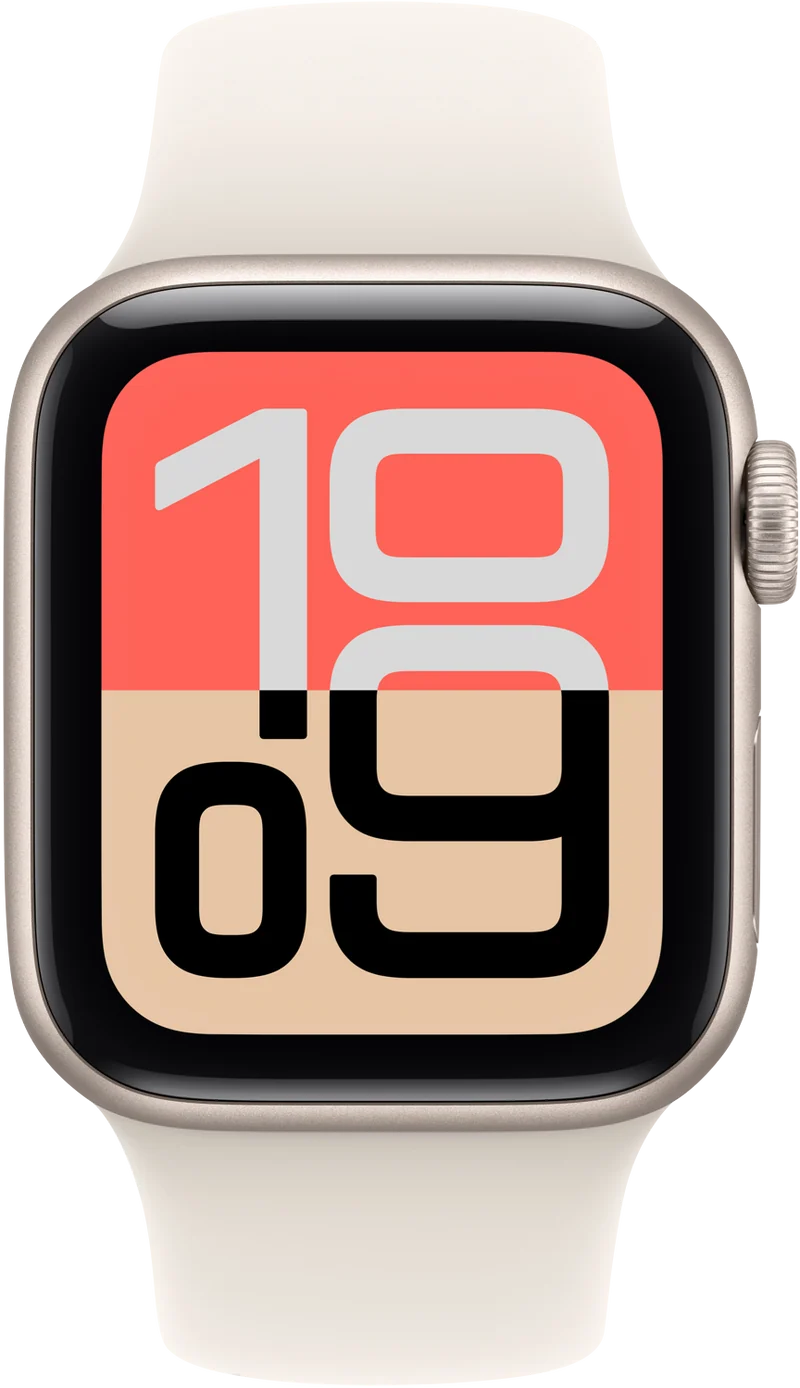 Apple Watch SE 3GPS 40mmStarlight Aluminium Case - Starlight Sport Band S/M