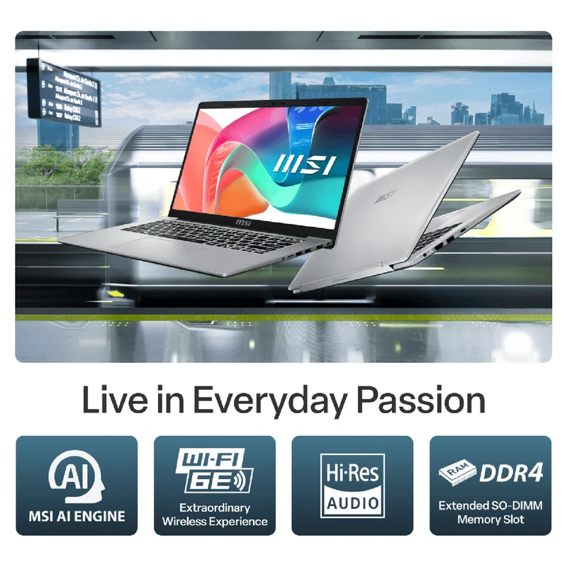 MSI Modern 14" Core 7 16GB 512GB Laptop