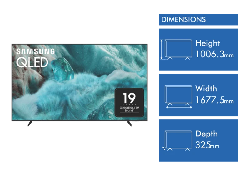 Samsung 75" Q7F QLED 4K Smart TV 2025