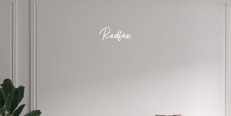 Custom text: Redfox