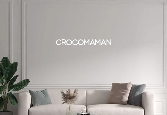 Custom text: CROCOMAMAN