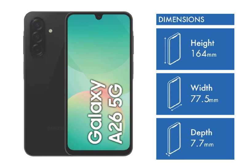 Samsung Galaxy A26 5G 128GB Black