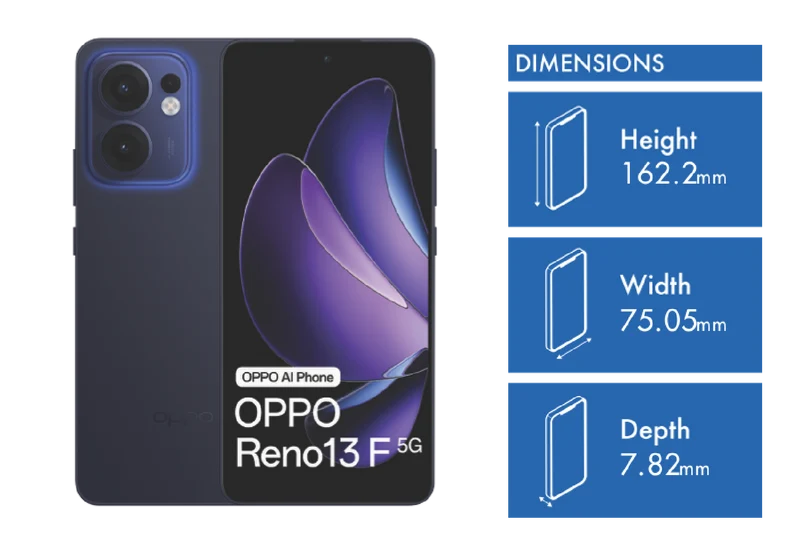 OPPO Reno13 F 5G 256GB Luminous Blue