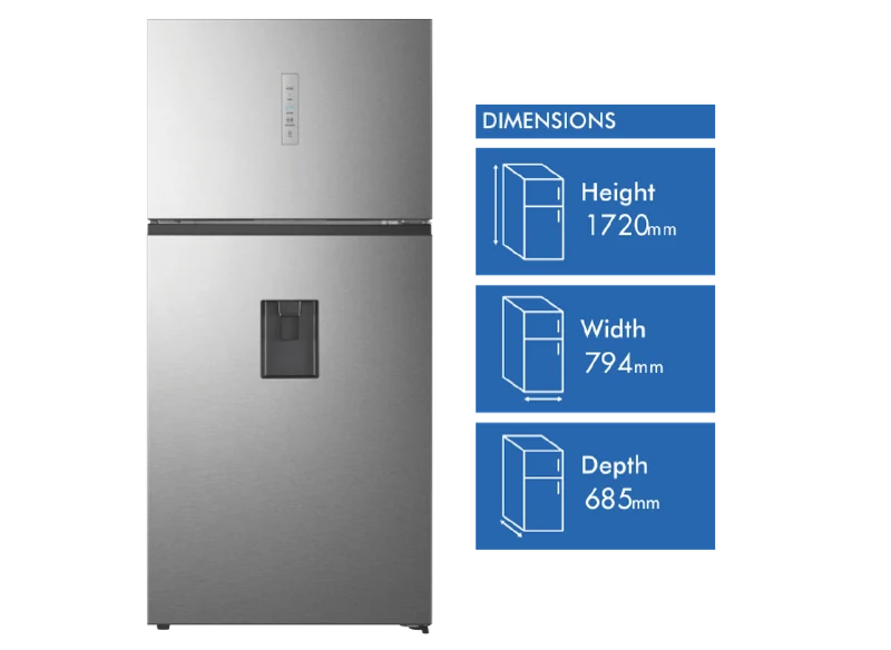 Hisense 496L Top Mount Refrigerator