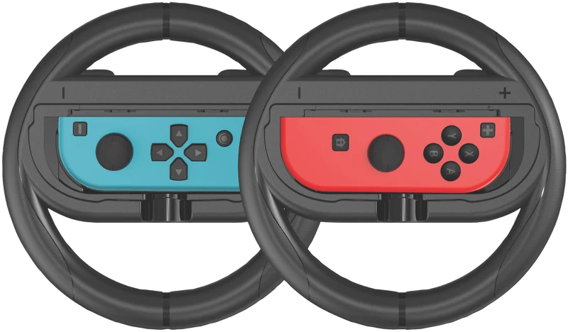 Powerwave Nintendo Switch 1 & Switch 2 Steering Wheel Twin Pack