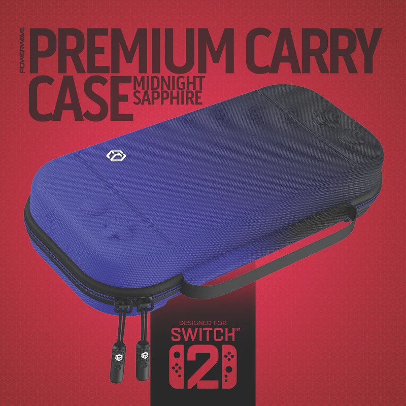 Powerwave Nintendo Switch 2 Premium Carry Case (Midnight Sapphire)