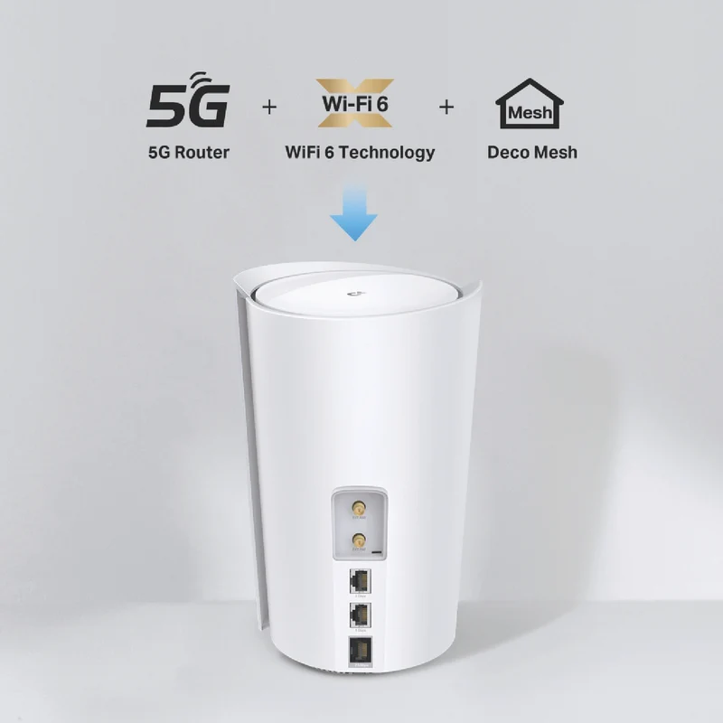 TP-LINK Deco 5G AX3000 Whole Home Mesh Wi-Fi 6 Gateway