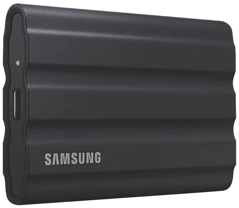 Samsung 2TB T7 Shield Portable SSD USB 3.2 Type-C (Black)