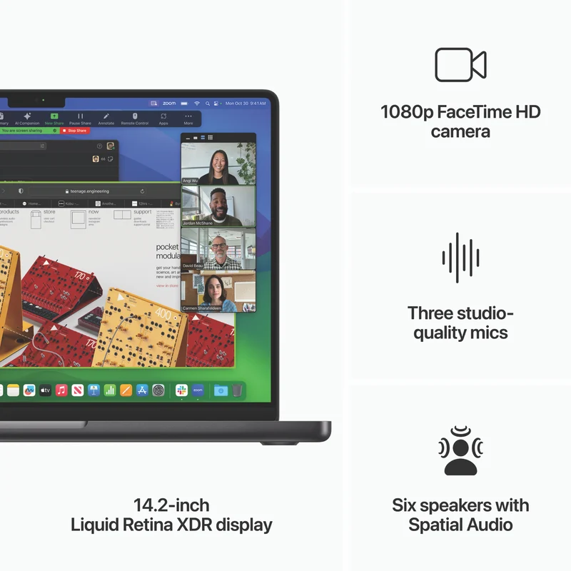 Apple MacBook Pro 14" with M3 Pro chip 512GB SSD Space Black