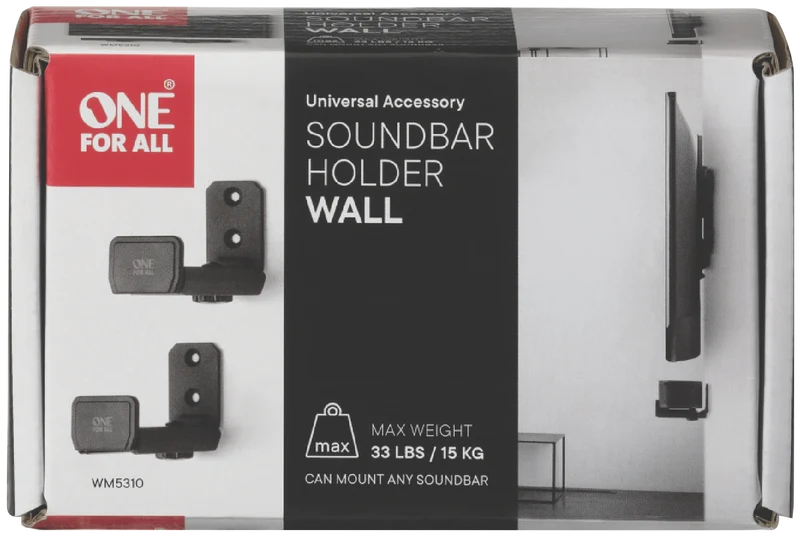 One For All Universal Soundbar Holder