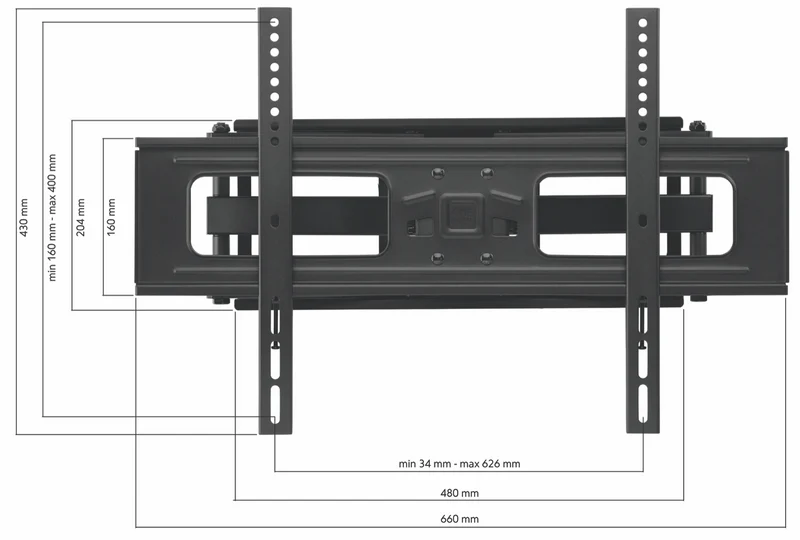 One For All 32-90" Turn120 60kg TV Bracket